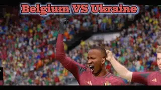 Belgium VS Ukraine - EA Sports FC 24 - Legendary Al - Football - Sports games #bolasemangat