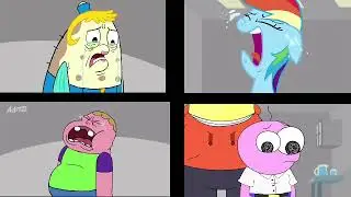 Antoons SpongeBob SquarePants My little pony Adventure time And Rick and Morty is Crying 😢😭😿