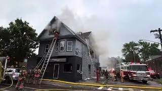 7/27/25-Buffalo FD Working Fire at 1586 South Park Avenue 