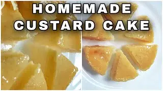 Steamed Easy Recipe HOMEMADE CUSTARD CAKE