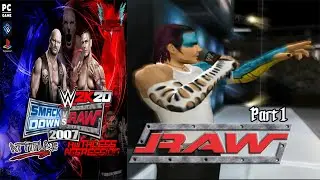 Jeff Hardy '02 (RAW) All Cutscenes Part 1 - SVR 2007 MOD - Attitude vs Ruthless Aggression Era Mod