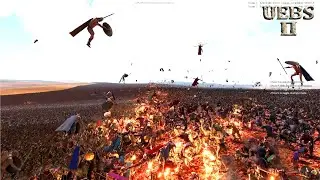 2,000 CLEOPATRA & 1,000,000 SPARTANS vs 600,000 TROLLS | Ultimate Epic Battle Simulator 2 | UEBS2