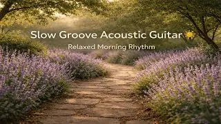 (กีตาร์อะคูสติก) - Slow Groove Acoustic Guitar ☀️ Relaxed Morning Rhythm | Calm & Easy Listening