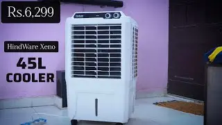 HindWare 45 Litre Cooler | Rs.6299 | Unboxing | Review | Hindi