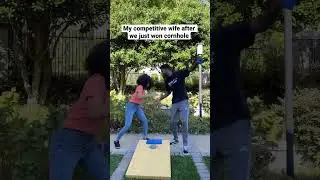 My competitive wife