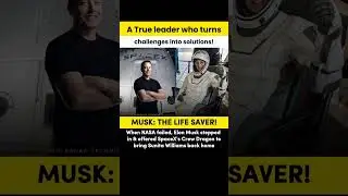 Elon Musk Saves NASA? Sunita Williams&rsquo; Rescue Mission!