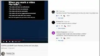 Anti-COPPA comments