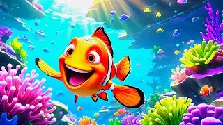 🌊🎶 Dance with the Ocean Friends! 🐠💙