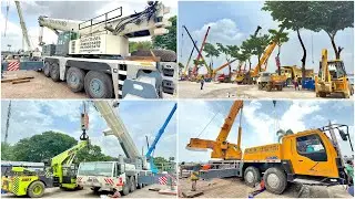 All Set for Ganesh Nimajjanam 2025 | Tank Bund's Biggest Cranes in Action!
