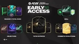 Early access to EAFC25| First looks| Packs opening| Gameplay coming soon