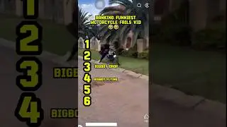 Ranking funny motorcycle fails with big bikes and bigboy delivery bikes.