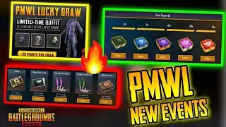 PMWL EVENT IN PUBG MOBILE | PMWL LUCKY DRAW & REDEMPTION EVENT IN PUBG | pubg mobile new event