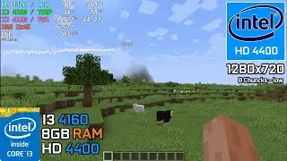 🔴[LIVE] Minecraft | i3 4160 + Intel HD 4400