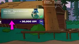 Поднимите флаг в лагере Красти &mdash; задания Fortnite Kickstart