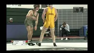 165lbs Jack Lledo (Ohio) vs Chandler Amaker (Central Michigan)