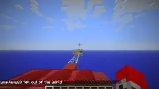 Minecraft: TightRope Run Part 1 With Comentary