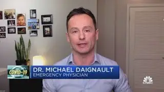 Emergency Physician Dr. Michael Daignault: 'It's going to be a rough month' at L.A. hospitals