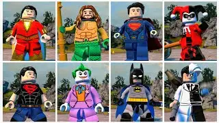 All DLC Characters in LEGO DC Super-Villains