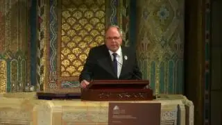 Ambassador Dani Dayan speech on Holocaust Memorial Day at Congregation Emanu El