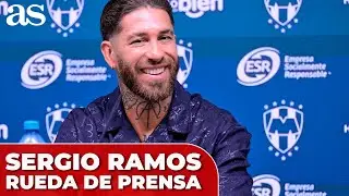 SERGIO RAMOS, PRIMERA RUEDA DE PRENSA COMPLETA COMO JUGADOR DE RAYADOS DE MONTERREY