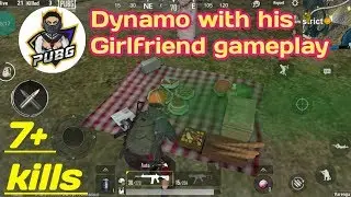 Dynamo with his Girlfriend pubg gameplay || Dynamo VS pubg studio