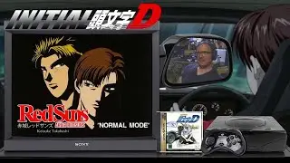 Initial D - Battling Kesuke of the Red Suns - SEGA Saturn
