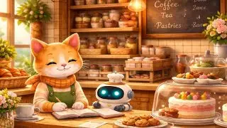 Cozy Jazz at the Bakery ☕🍰 | Work, Relax & Focus with Lumi