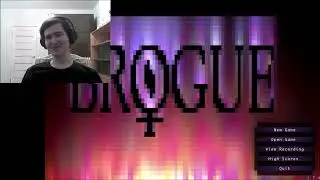 компьютерная игра Brogue. Знакомство и прохождение первого этажа подземелья