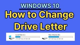 Windows 10: How to Change Drive Letter in your computer