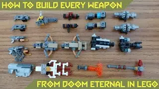 How to Build Every Weapon from DOOM Eternal in LEGO