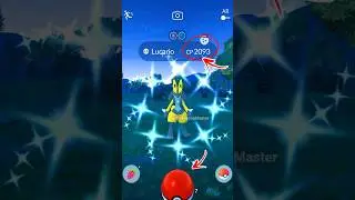 Let&rsquo;s GO! ✨ Got wild Shiny Lucario in Pokemon GO.