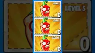 PvZ2 Challenge: Jalapeno low-mid-max Level #Shorts #pvz #pvz2