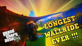 GTA 5 Online LONGEST WALLRIDE EVER !!! by CCC_010 ( custom stunt race with Link GTA V )