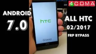 ALL HTC Android 7.0 Google Account Lock Bypass | FEB 2017 | How To Tutorial