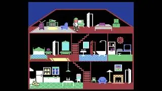 Data Driven Gamer: Little Computer People (Activision, 1985 Commodore 64, 60fps)