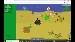 Ball and Umbrella ONLY Challenge in Mope.io with GamerMadison
