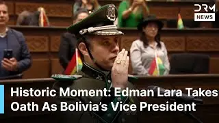 Edman Lara Sworn In As Vice President Of Bolivia | DRM News | AC1F