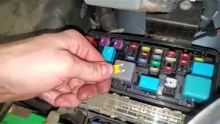 2006 Sienna Fuel Pump Fuse, Fuel Pump Relay