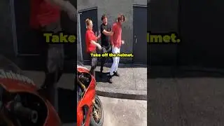 Fast food employee picks fight with biker 😡 part 1 (via thereal6.4thanos/ig)