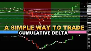 A Simple & Focused way to Trade Cumulative Delta Trends & Reversals