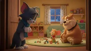 🤝 The Beginning of a Friendship: Tom, Jerry & Spike ⭐️