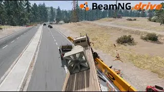 Brutal Realistic High-Speed Accident | Extreme Crash Physics | BeamNG Drive