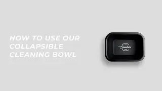 How to Use Our Collapsible Cleaning Bowl | The Sneaker Laundry