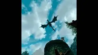 Skyrim opening sequence in VR (Quest 2, Shadow, Virtual Desktop)