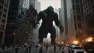 AI Monster Movie Clip | Google Veo 3 Test