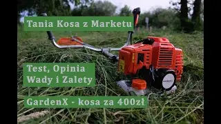 Kosa GardenX CG-KW-520 - Test i opinia. Tania kosa z marketu.