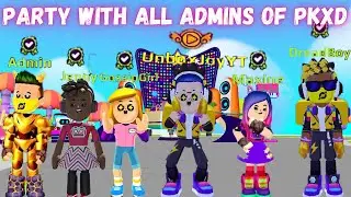 Capypower Festival Party With All Admins Of PKXD || Dreadboy's Party In PK XD || unbox joy pk xd