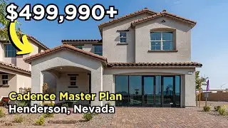 New Henderson Homes For Sale $499K+ at Ashwood in Cadence Master Plan