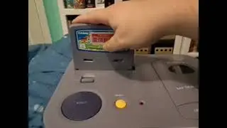 Inserting a Casio Loopy Game Cartridge into a Casio Loopy CONSOLE for the 1st time!