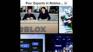 Pov: Esports in Roblox ☠️ #esports 